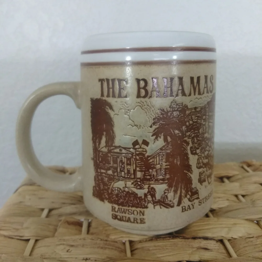 Coffee Mug Vintage The Bahamas Rawson Square Souvenir Coffee Mug